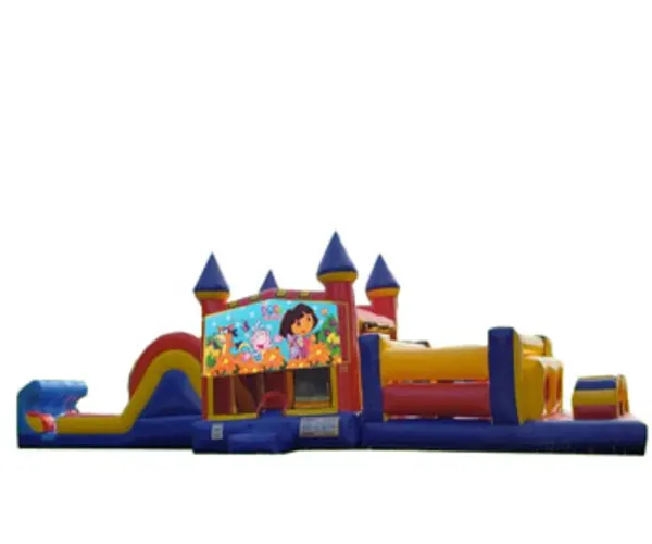 50ft Dora Obstacle w/ Wet or Dry Slide
