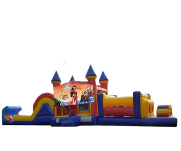 50ft Elena of Avalor Obstacle w/ Wet or Dry Slide