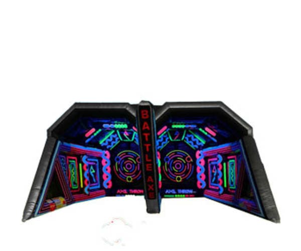 Battle Axe Blacklight Axe Throw