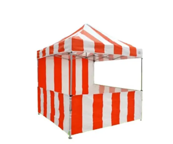 8'x8' Carnival Tent w/ Sidewalls