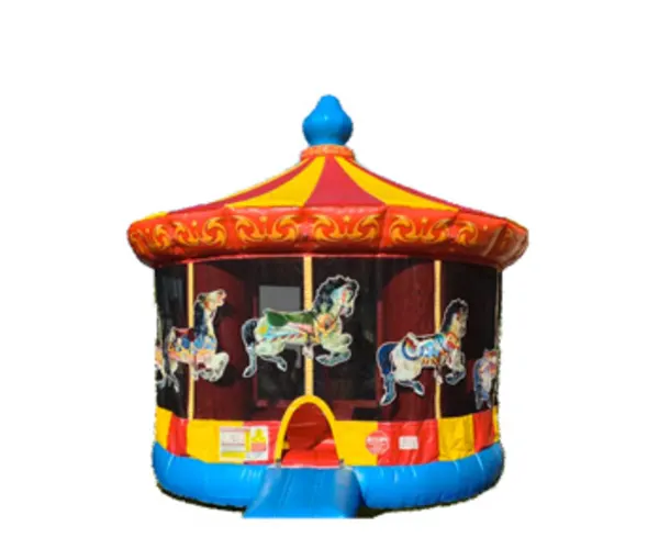 Carousel Bounce House Moonwalk