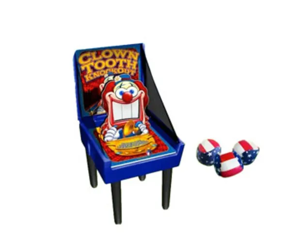 Clown Teeth Carnival Game