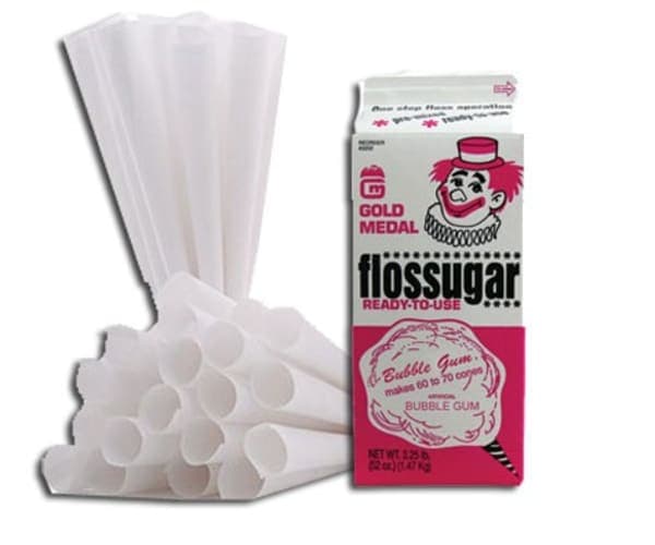 Extra Cotton Candy Supplies for 50