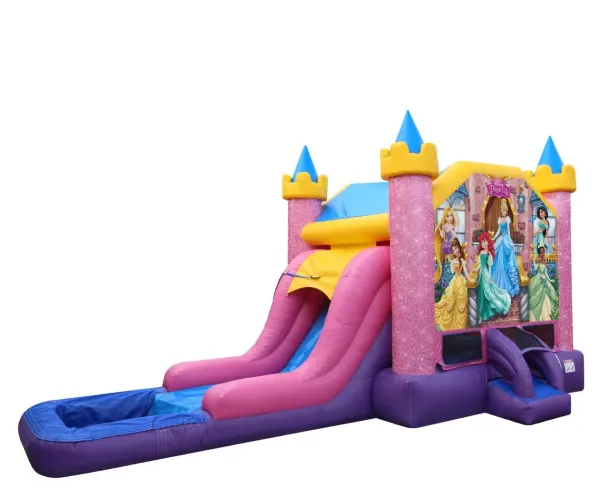 Disney Princesses EZ Bounce House Combo Wet or Dry
