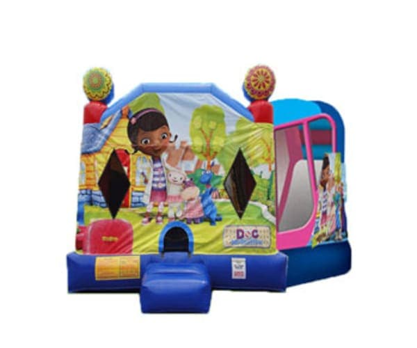 Brincolín Doc McStuffins con Tobogán (Húmedo o Seco)