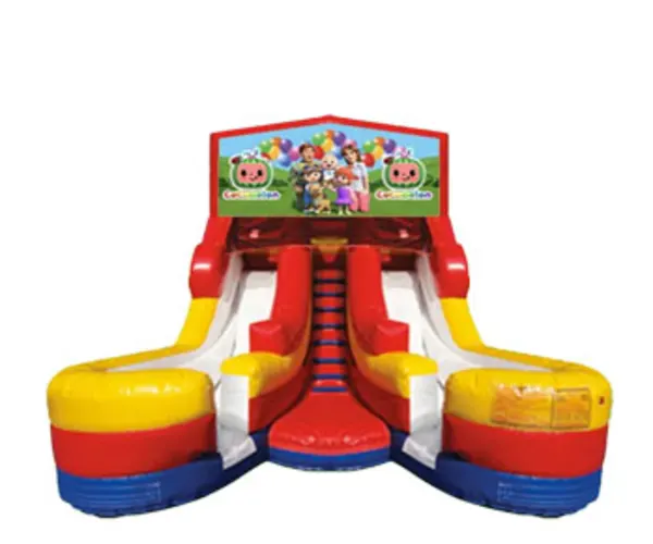 16ft Double Lane Coco Melon (Dry or Wet/Water Slide)