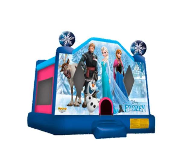 Frozen Bounce House Moonwalk