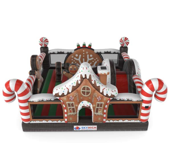 Brincolín Gingerbread Wonder Playland