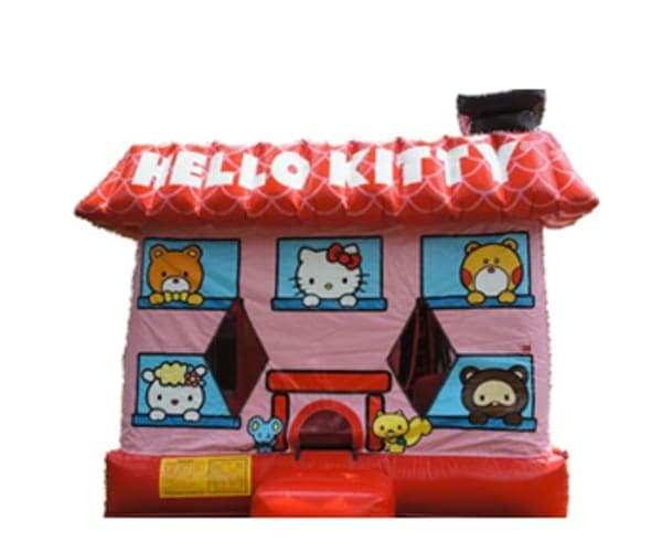 Brincolín Hello Kitty con Tobogán (Seco o Húmedo)