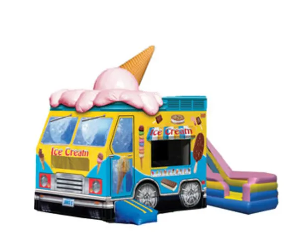 Ice Cream Truck Bounce House Combo