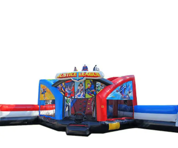 Justice League Obstacle w/ Dual Slides