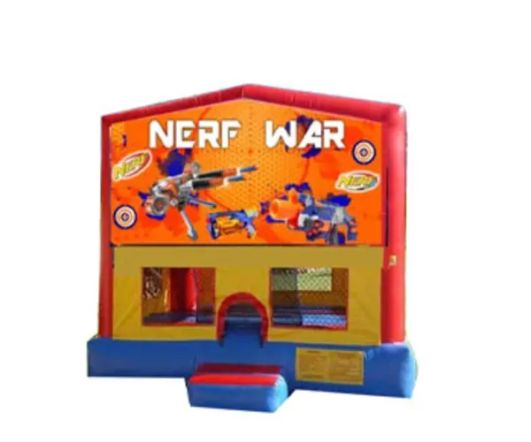 13 x 13 Nerf War Bounce House Moonwalk