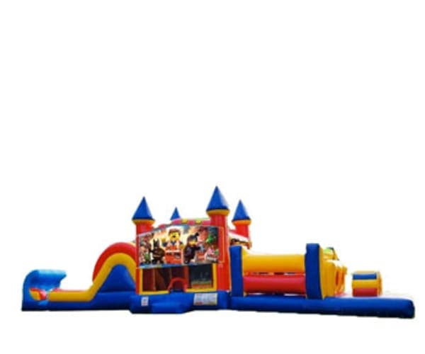 50ft Lego Movie Obstacle w/ Wet or Dry Slide