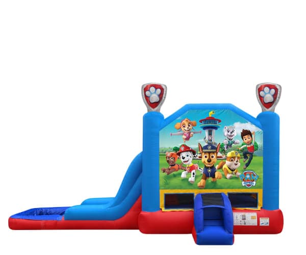 Paw Patrol EZ Bounce House Combo w/ Wet or Dry Slide