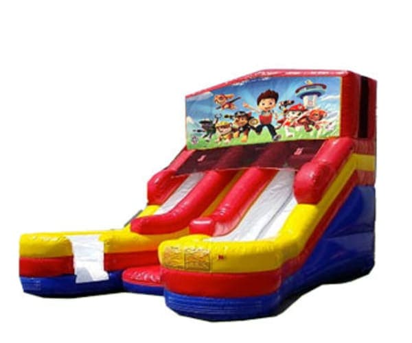 16ft Double Lane Paw Patrol (Wet/Dry) Slide