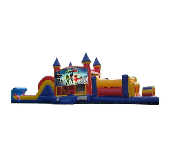 50ft PJ Masks Obstacle w/ Wet or Dry Slide