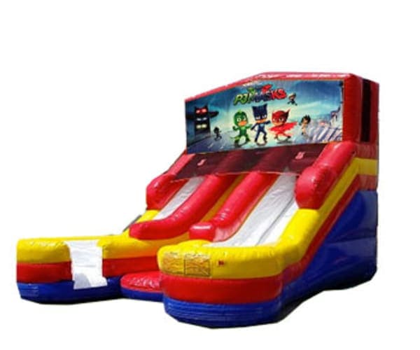 16ft Double Lane PJ Masks (Wet/Dry) Slide