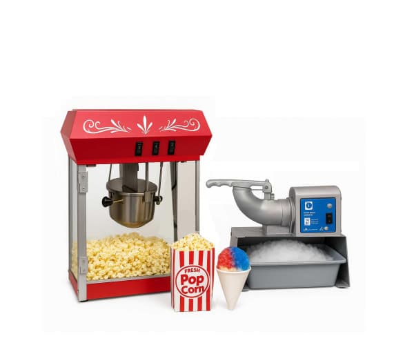 Popcorn & Snow Cone Machine Package