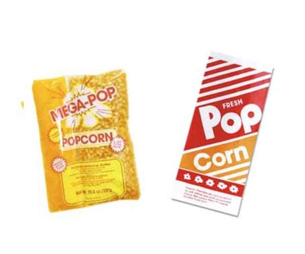 Extra Popcorn Supplies for 50