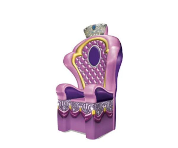 Princess Throne Chair Inflatable