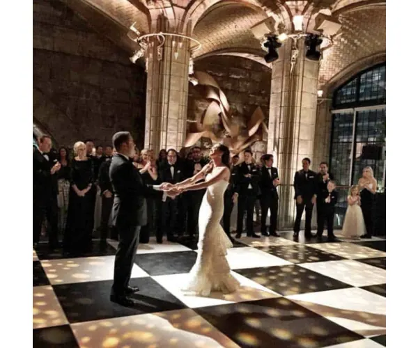 16ft x 16ft Black & White Dance Floor