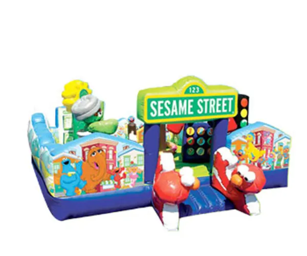 Sesame Street Toddler Bounce House Moonwalk