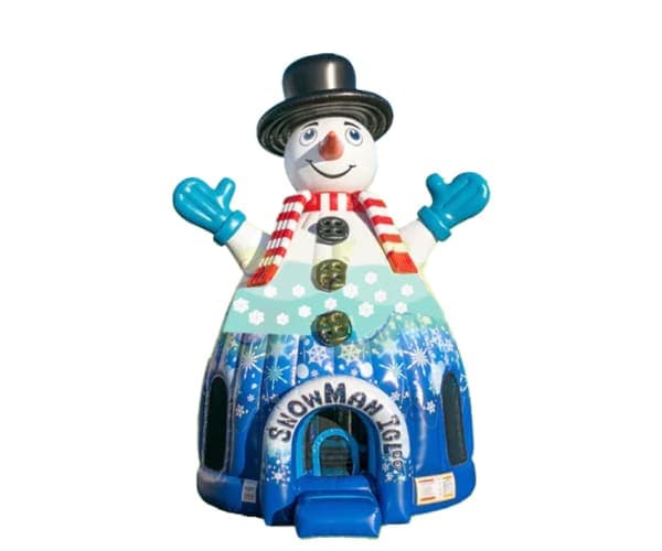 Snowman Bounce House