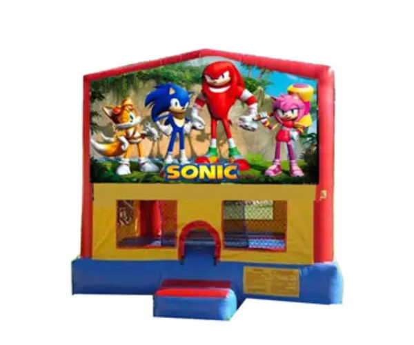 15 x 15 Sonic the Hedgehog Bounce House Moonwalk