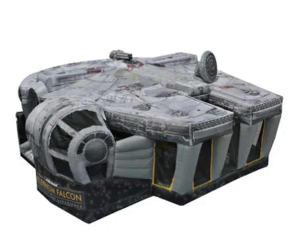 Star Wars Millennium Falcon Bounce House Combo