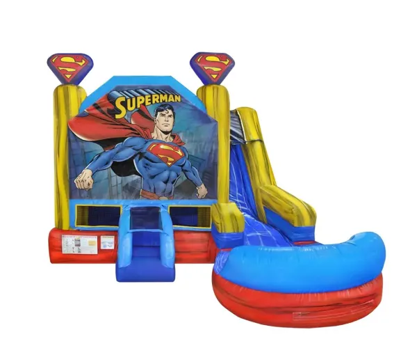 Superman 6in1 Combo with Wet or Dry Slide