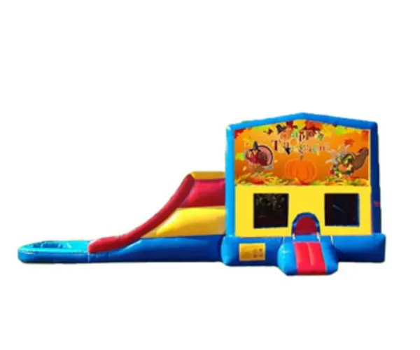 3in1 Thanksgiving Bouncer w/ Wet or Dry Slide