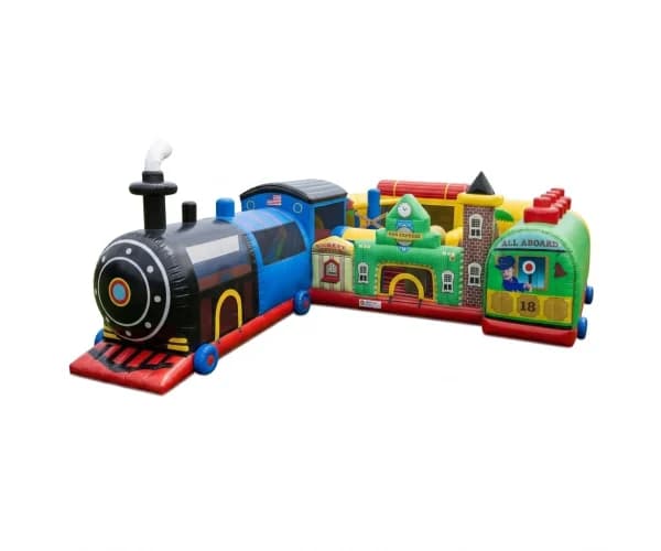 Fun Express Train Station Obstacle Course