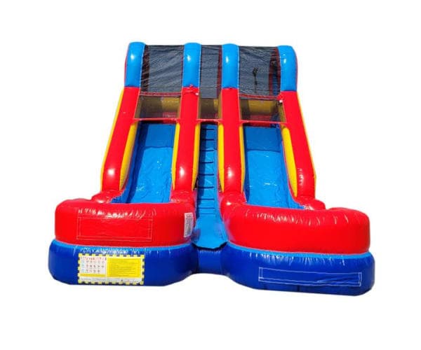 15ft Dual Lane Slide (Wet and Dry)