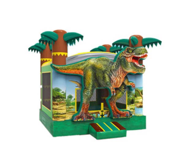 3D Dinosaur Inflatable Bounce House