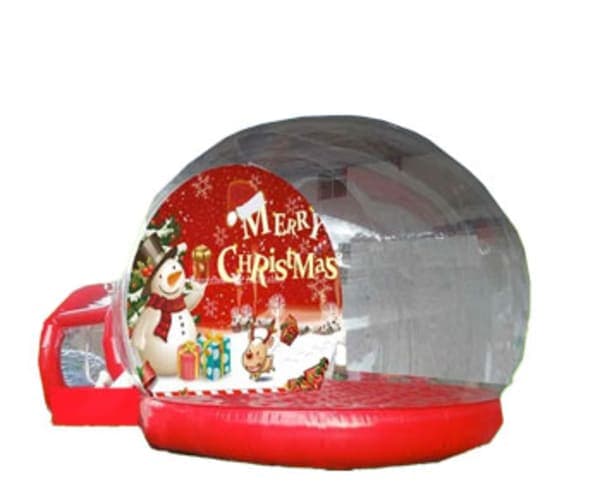 Inflatable Snow Globe Rental with Christmas Lights