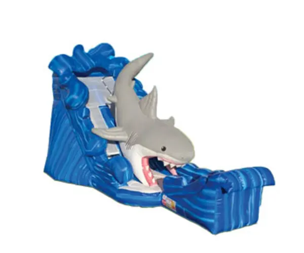 Tiburón Mecánico Tobogán Húmedo/Seco