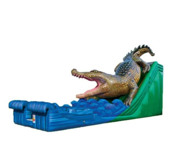 King Croc Tobogán Dual Carril Húmedo y Seco
