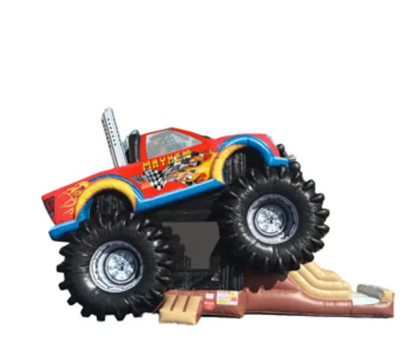 Combo Monster Truck Deluxe con Tobogán