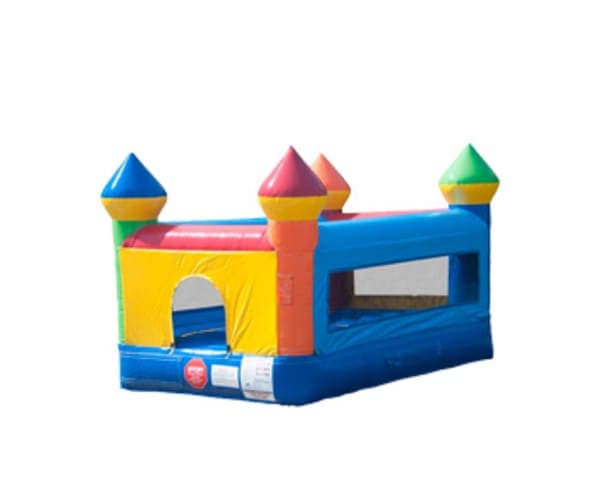 Multi Color Tiny Castle Indoor/Outdoor Bounce House