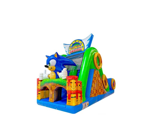 Sonic Wet/Dry Water Slide (Part 2 of 50ft Sonic Obstacle)