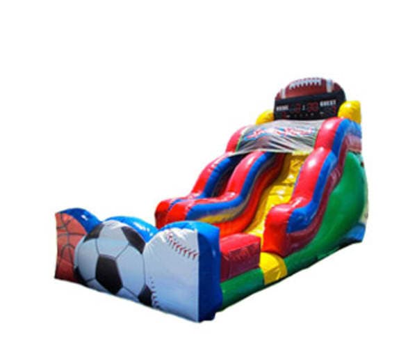 18ft Sports Slide (Dry or Wet/Water Slide)