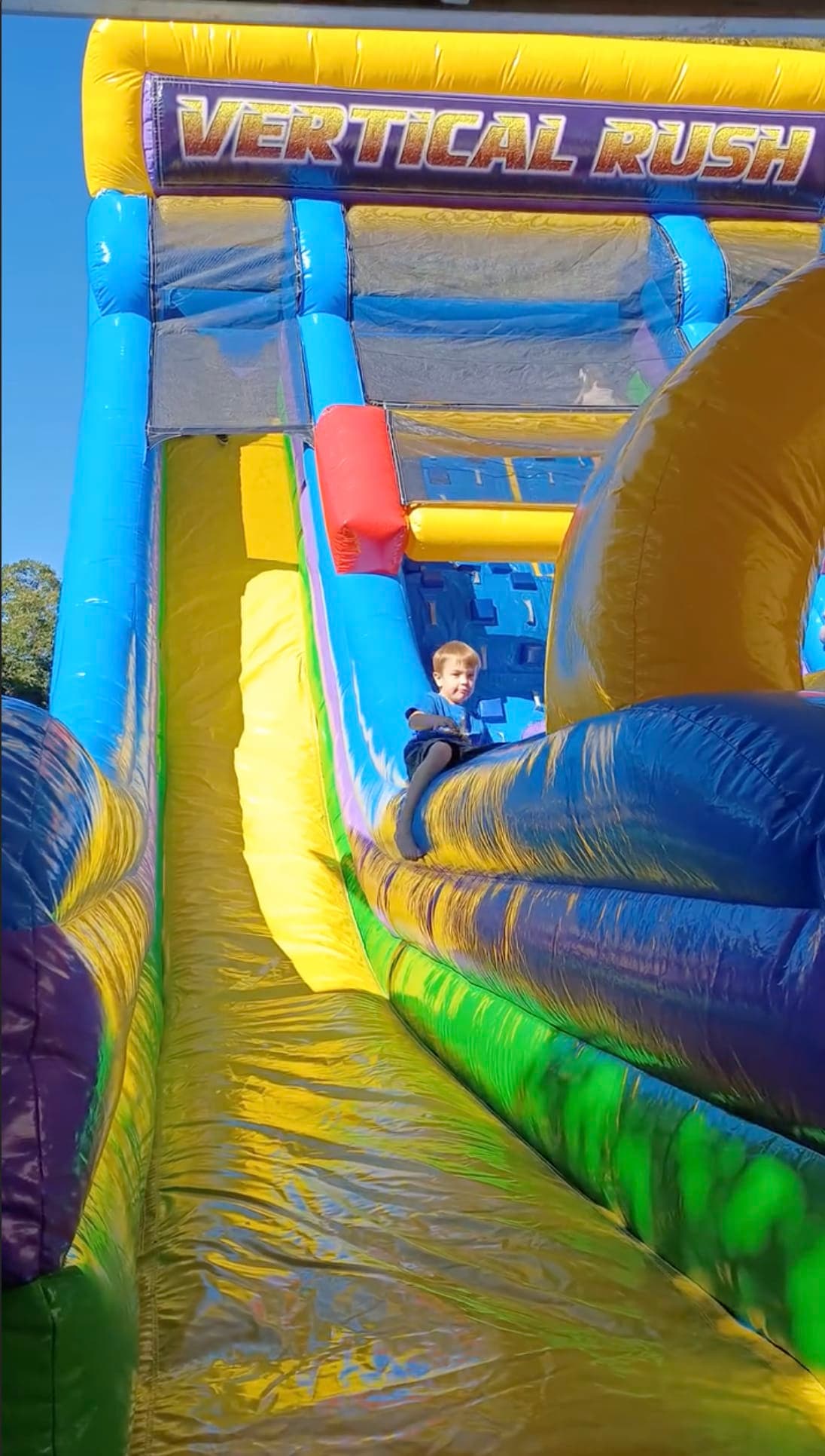 EPIC Kindergarten party! Vertical Rush