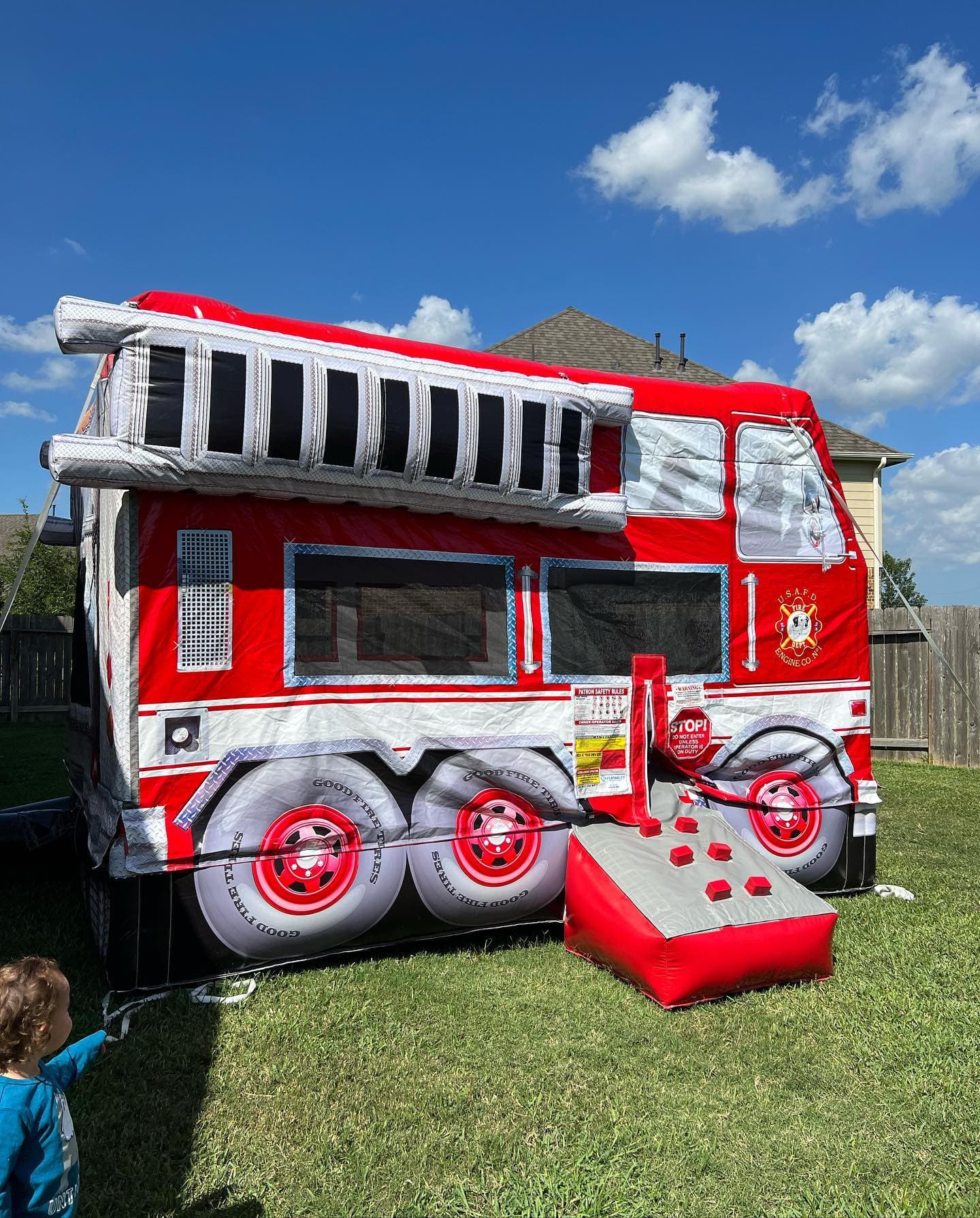 Firetruck Birthday Party!