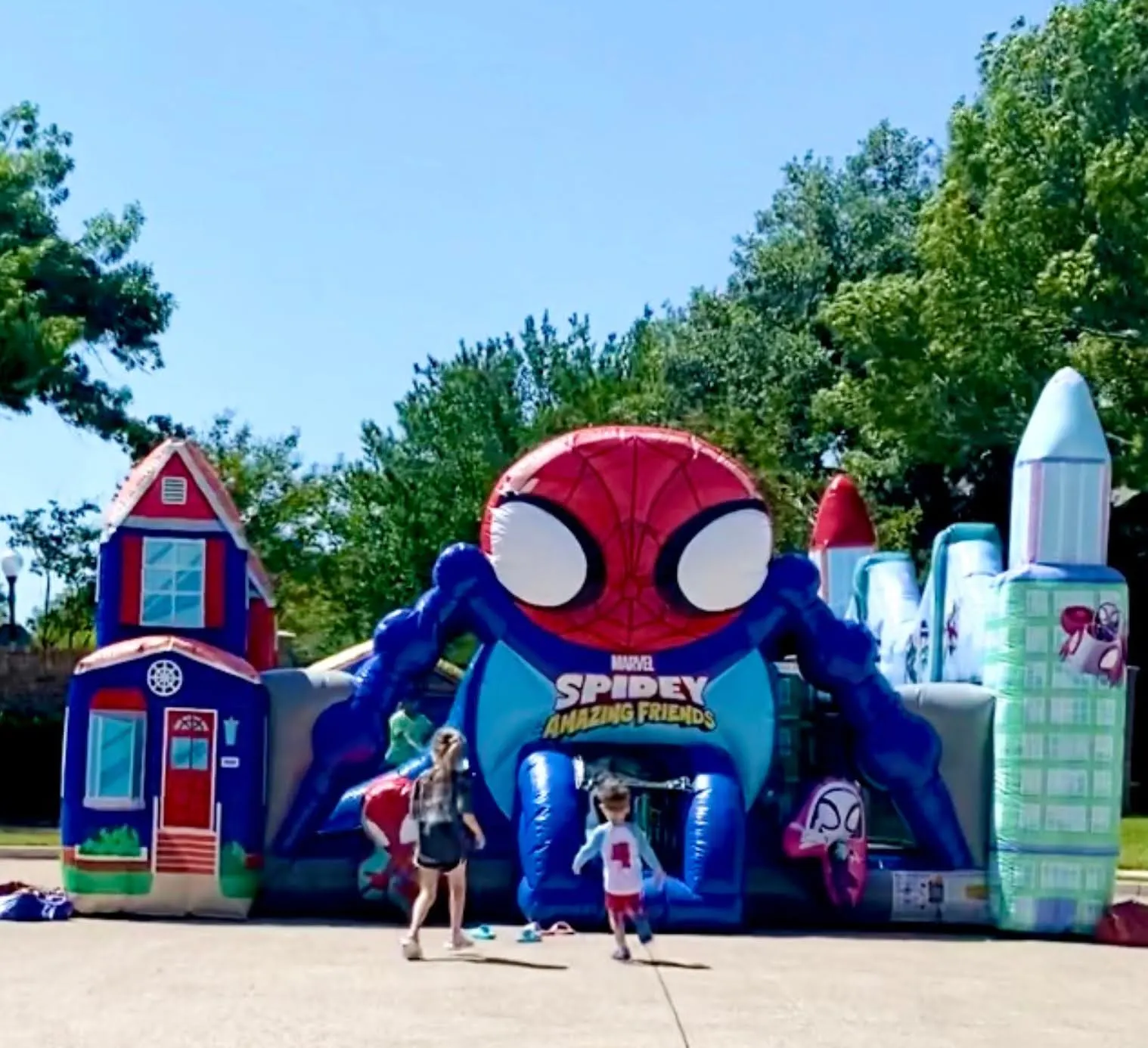 Spidey Bounce House for Toddlers