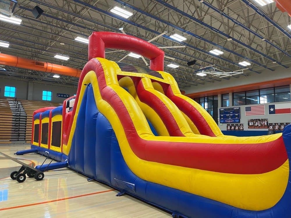 60ft Obstacle Course Game for Lock-ins Yelp Review Repost