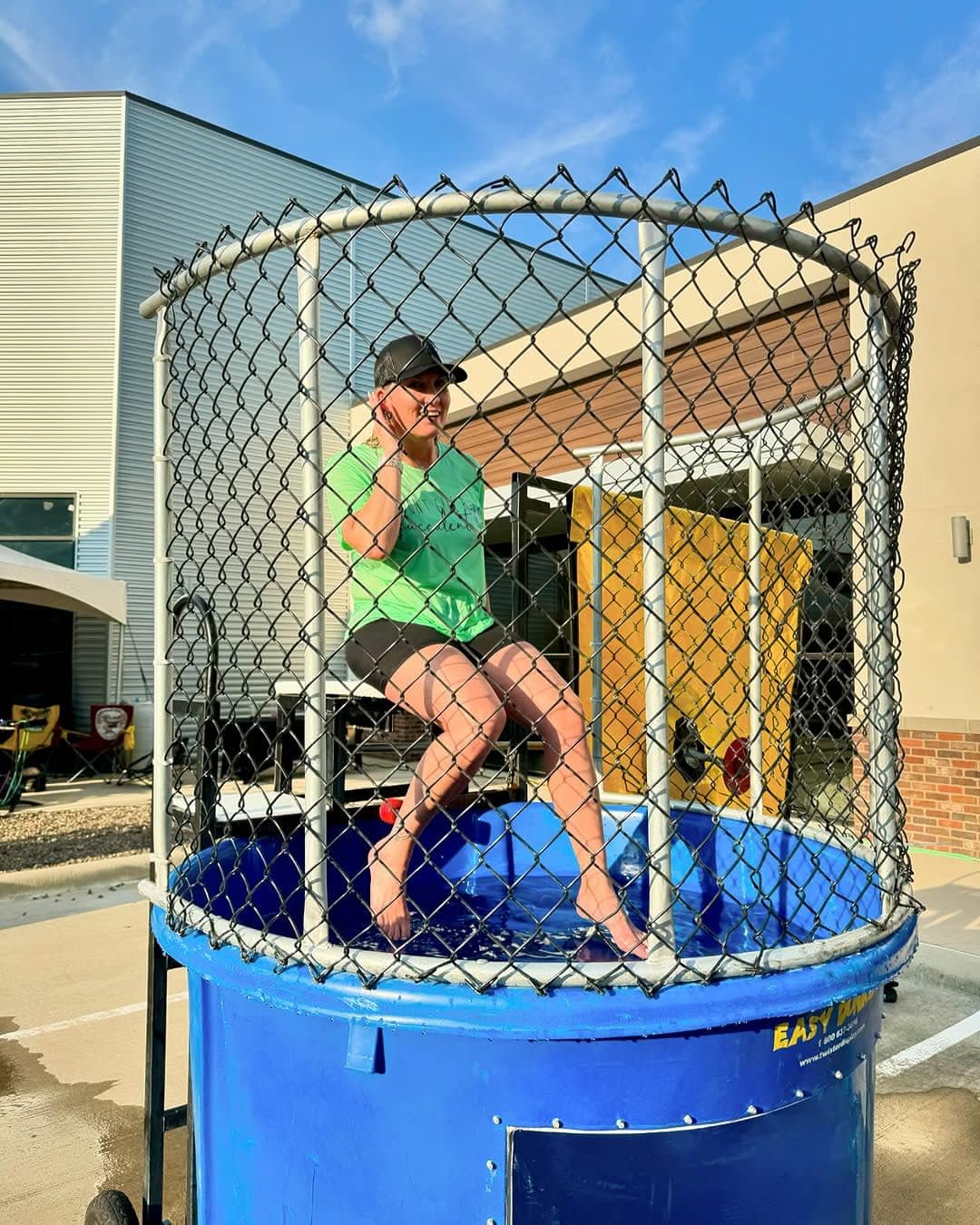Dunk Tank Rental from Sky High Party Rentals by Spa Salon Houston Instagram Tag