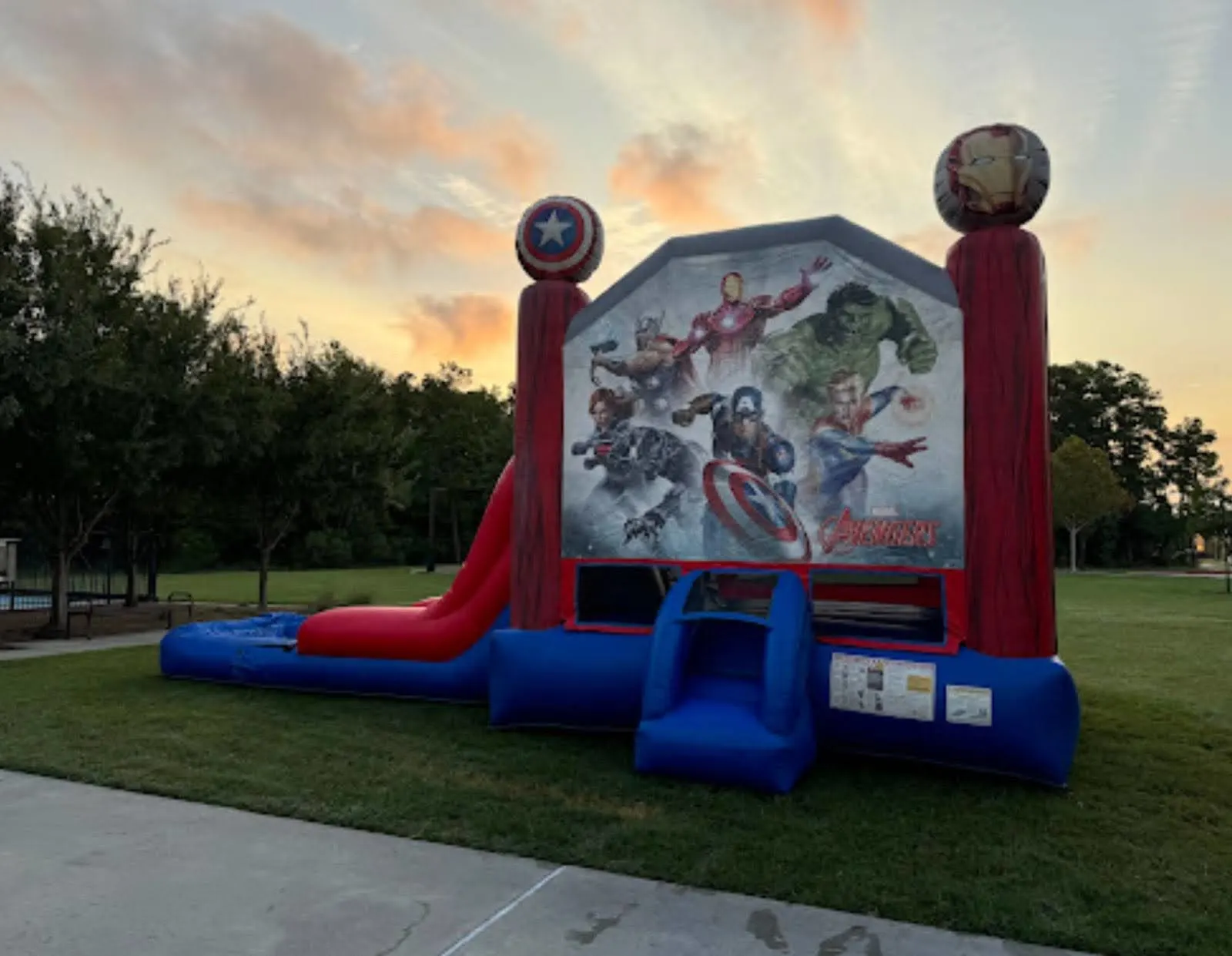 Avengers Bounce House Kids Party Rentals Customer Review