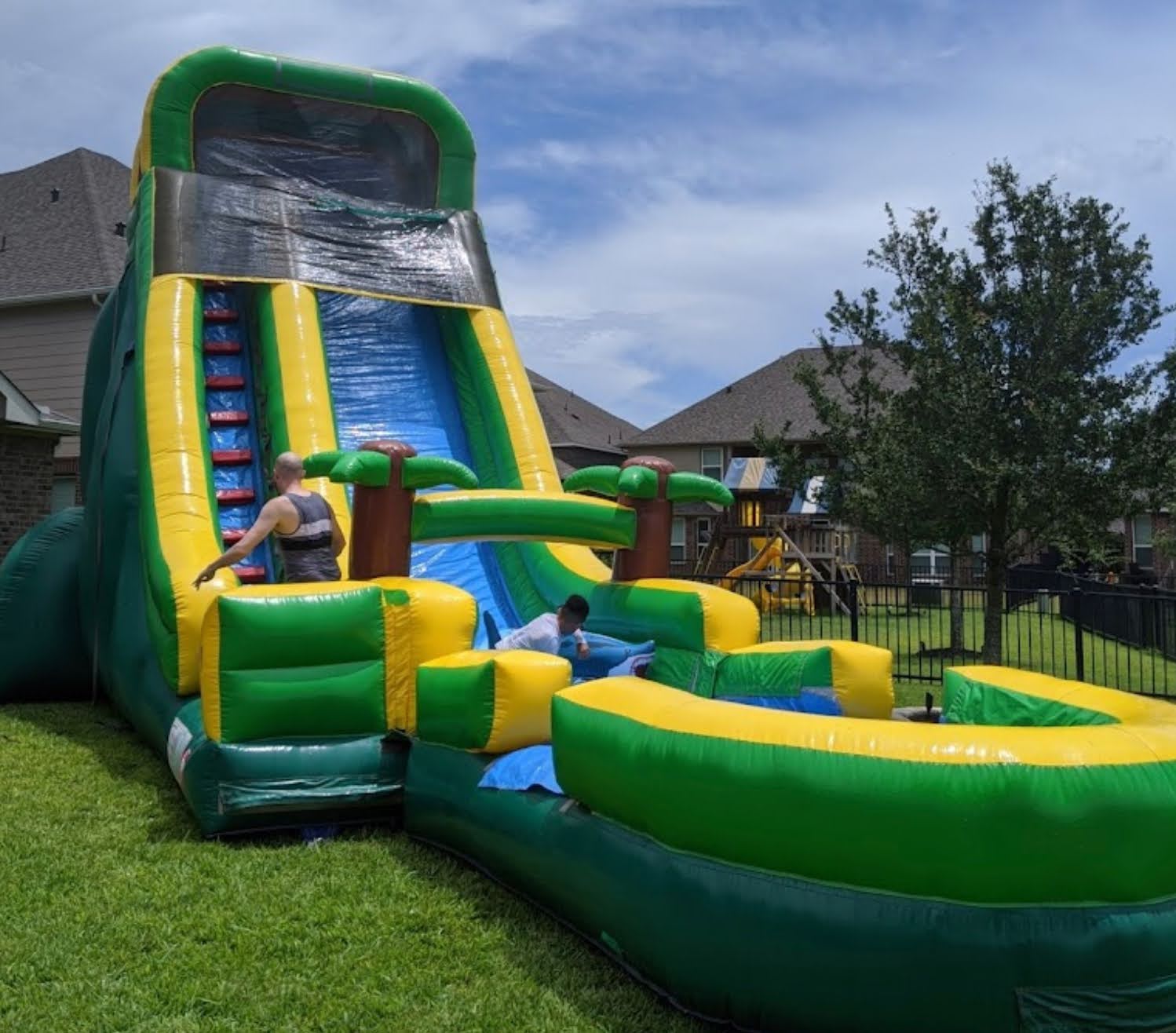 Palm Tree Screamer Water Slide Google Review