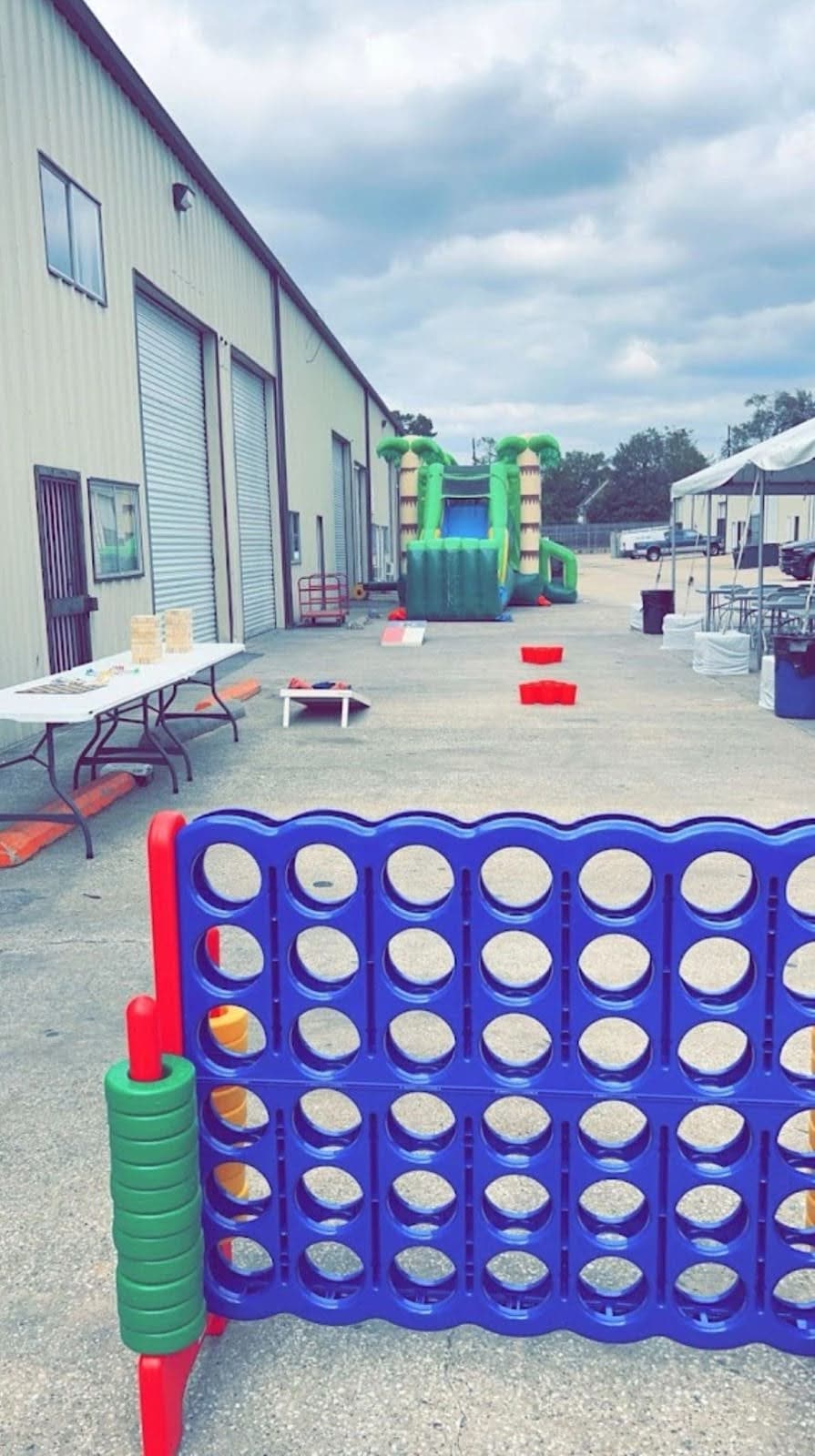 Palm Tree Water Slide Party Google Review