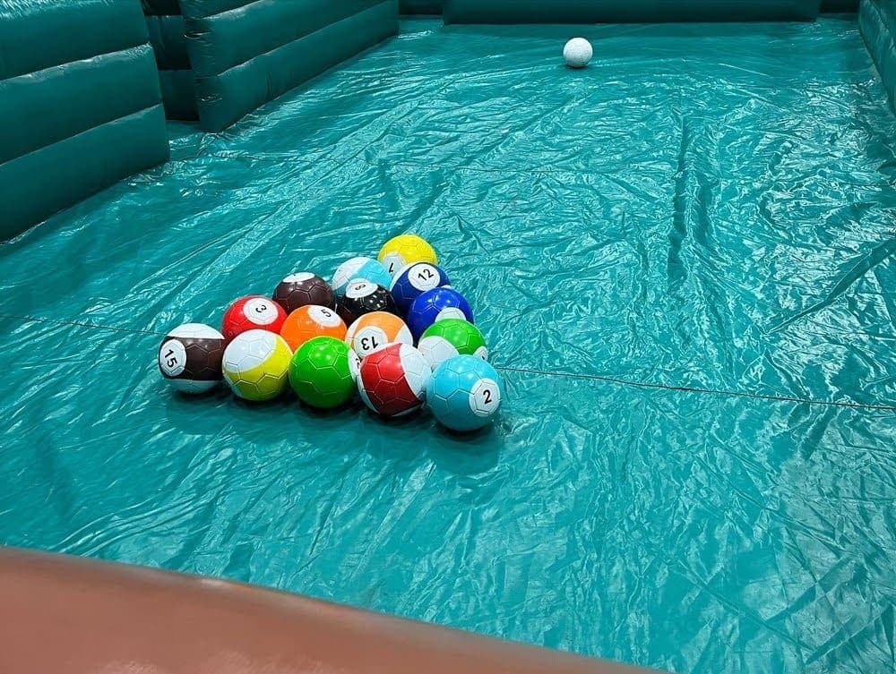Pool Table Soccer game for school lock-ins yelp review